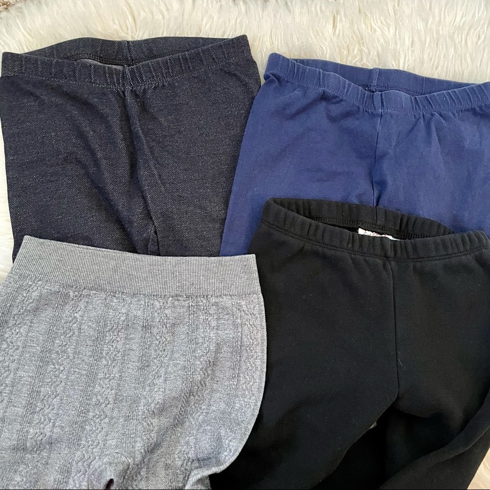 4 pcs for $12 bundle set Cat & Jack girls leggings